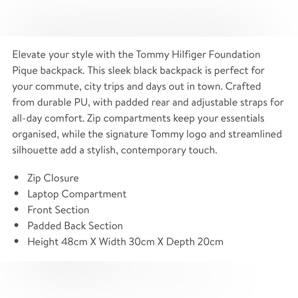Tommy Hilfiger Backpack - Picture 14 of 14